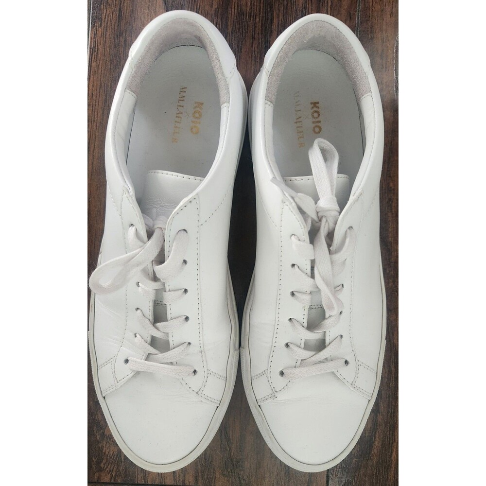 MM Lafleur x Koio Capri Low-Top Sneakers White, Minimalist Design Size 39 7.5/8 - Picture 3 of 6
